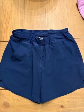 Lands' End Deep Navy Athletic Shorts